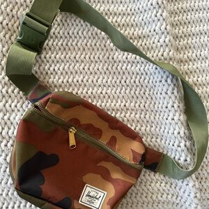 Herschel Supply Company Camo Green Waist Bag